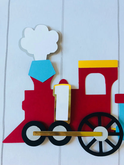 Train Cake Topper