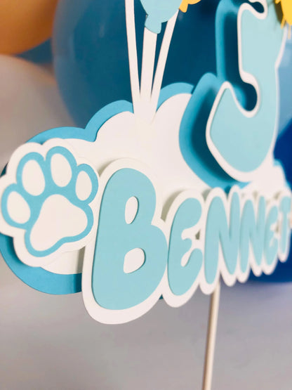 Bluey Inspired Cake Topper